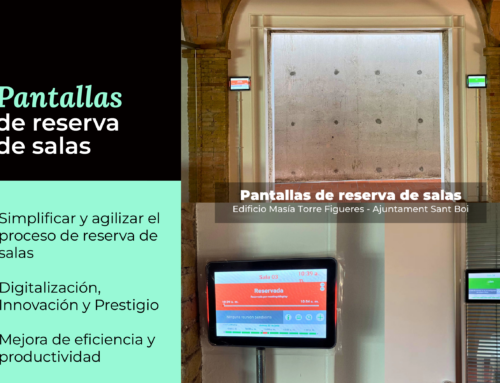 Room Reservation Screens at Masía Torre Figueres